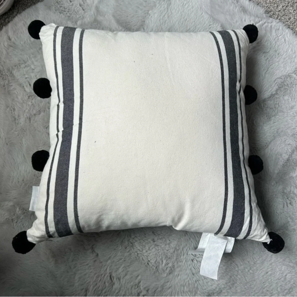 ❄️NWT Rae Dunn Our happy place - throw pillow 19x19
